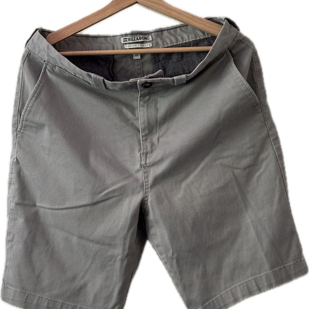 Billabong Men's Charcoal Flat Front Shorts